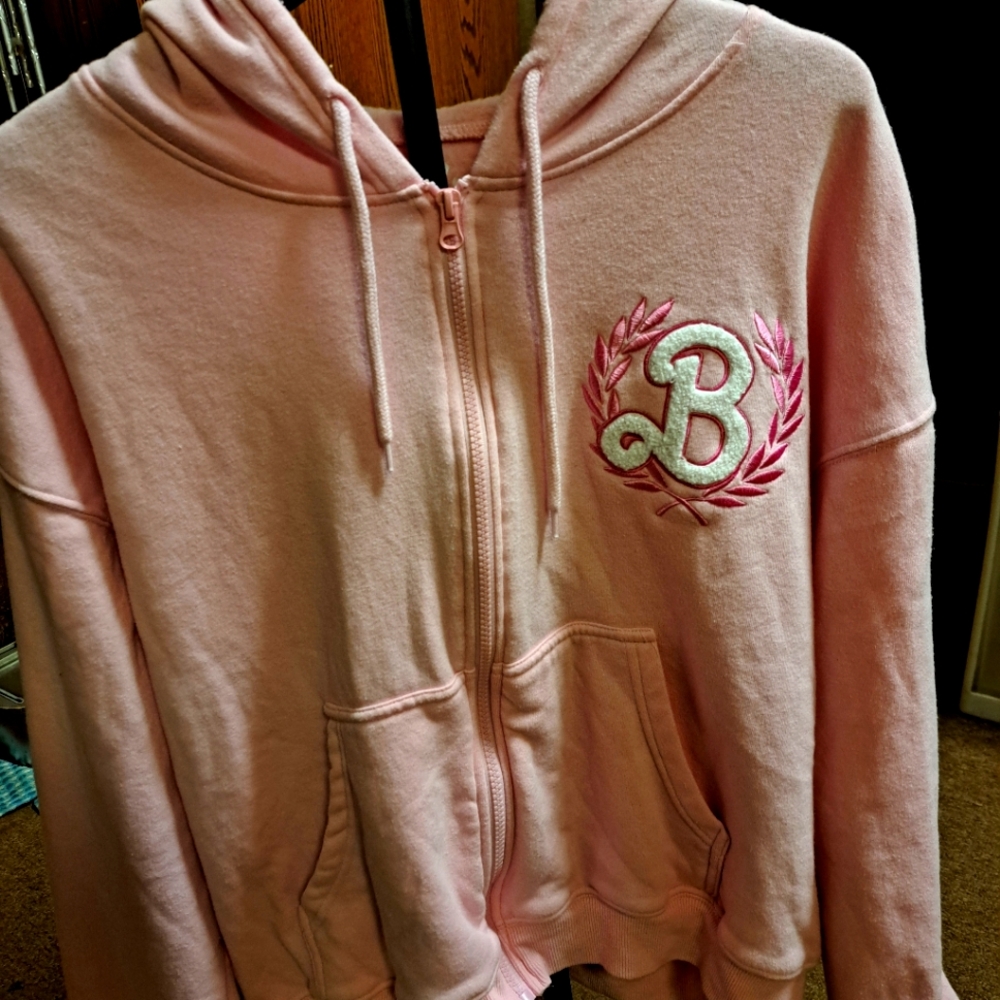 Ladies L Barbie Hoodie Jacket